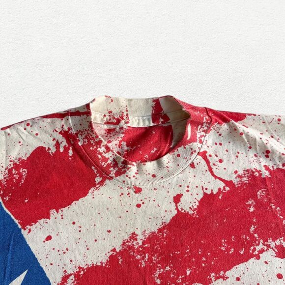 Round Two Vintage Melrose Vintage American Flag Tee - Picture 5 of 8